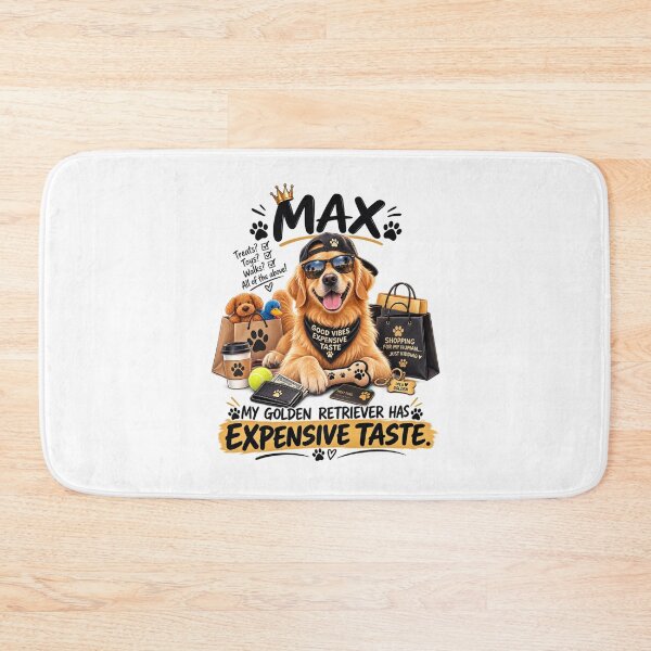 Item preview, Golden Retriever Expensive Taste Funny Dog Shirt designed and sold by dogthingsclub.