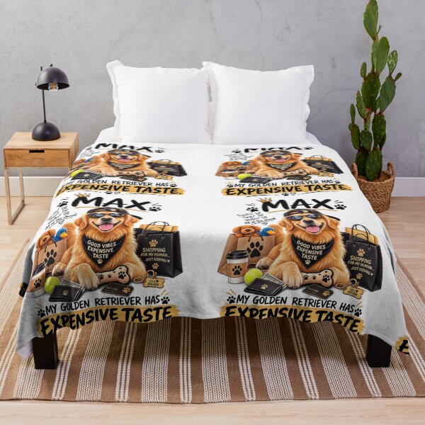 Item preview, Golden Retriever Expensive Taste Funny Dog Shirt designed and sold by FurryPrintLab-FurryPrintLabDesign.