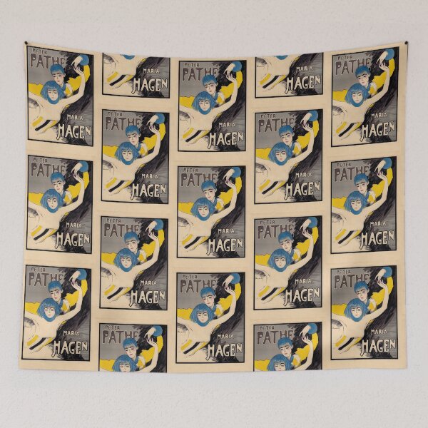 Item preview, Vintage 1918 German Art Deco cabaret and ballet poster  designed and sold by stevepaint.