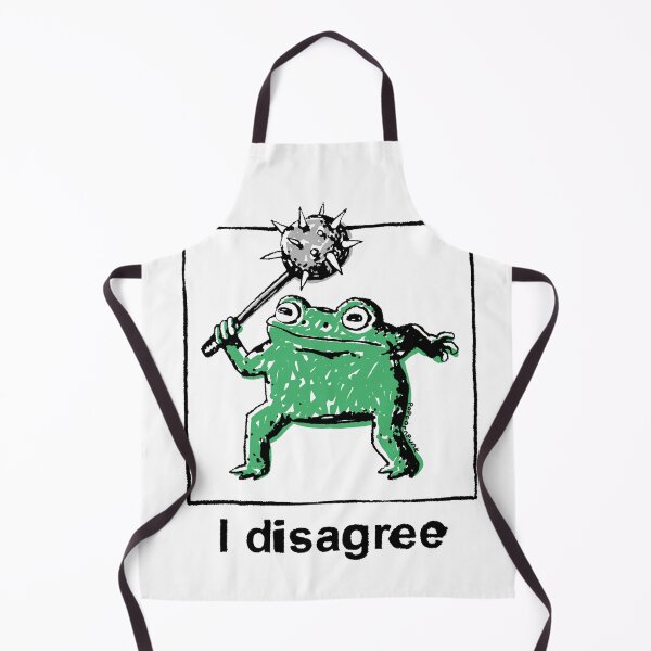 Item preview, I disagree frog designed and sold by PopcornpunkART.