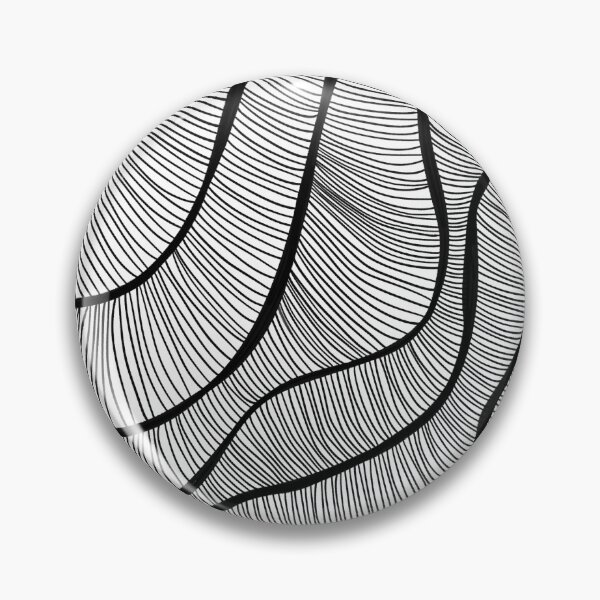 Item preview, Abstract Wavy Optical Line Art Pattern designed and sold by IriArt-Designs.