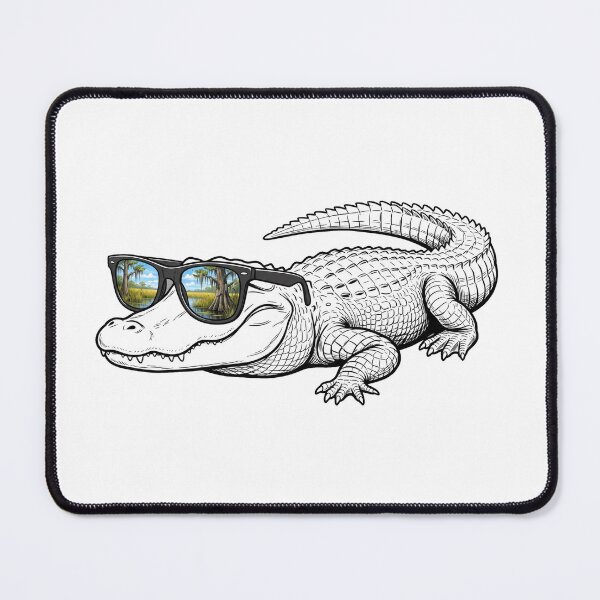 Item preview, Alligator Bayou Swamp Sunglasses Reflection designed and sold by Bad-Decisions-Designs.