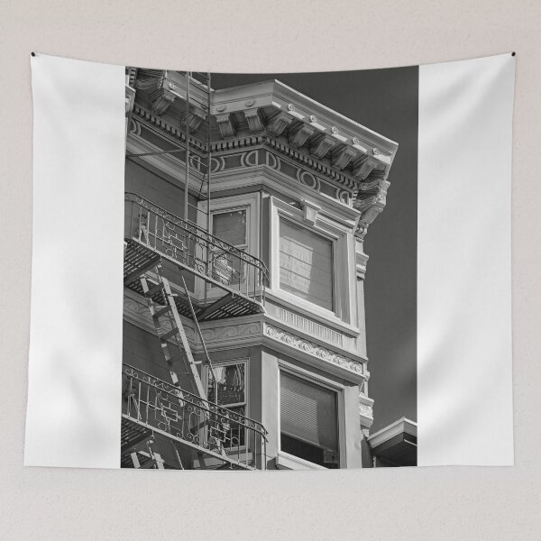 Item preview, San Francisco Itainate Style Windows B+W designed and sold by Gerard Fornarotto.