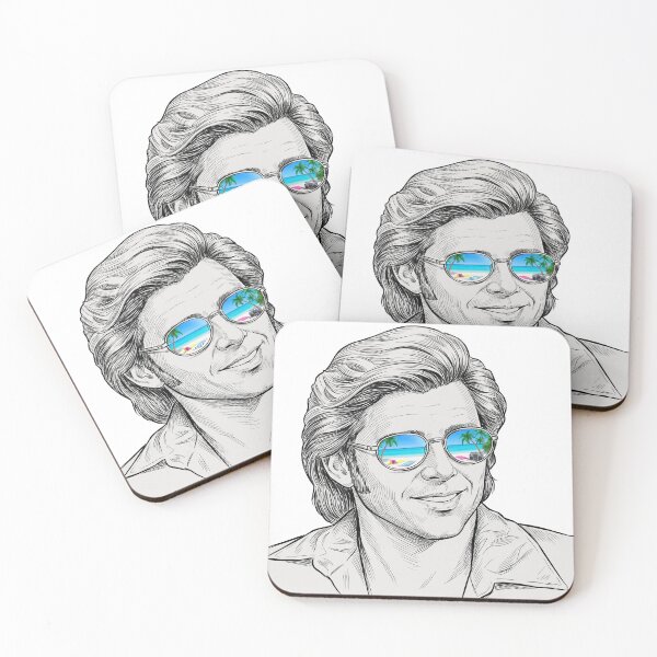 Item preview, Rex Manning Tropical Beach Sunglasses Reflection designed and sold by Bad-Decisions-Designs.