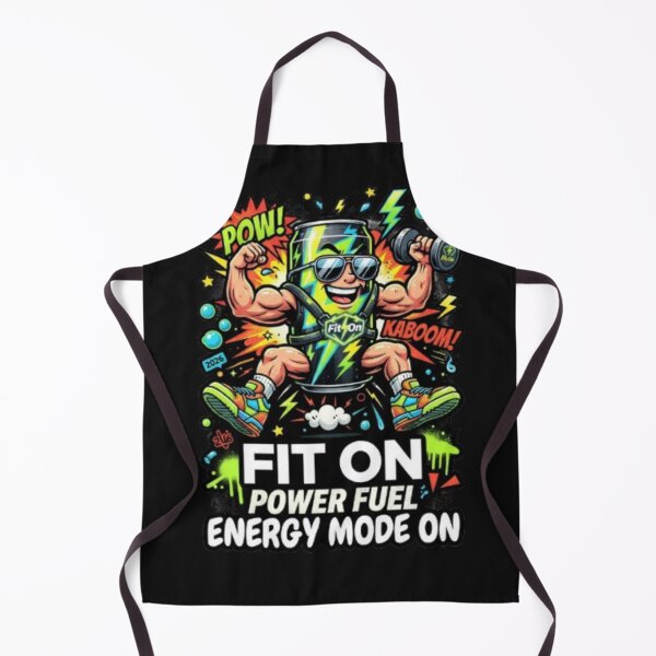 Item preview, FIT ON Energy Drink Character – Funny Fitness Drink Streetwear T-Shirt designed and sold by Fit On.