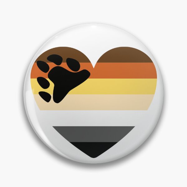 Item preview, Bear Pride Heart designed and sold by kat-ryn.