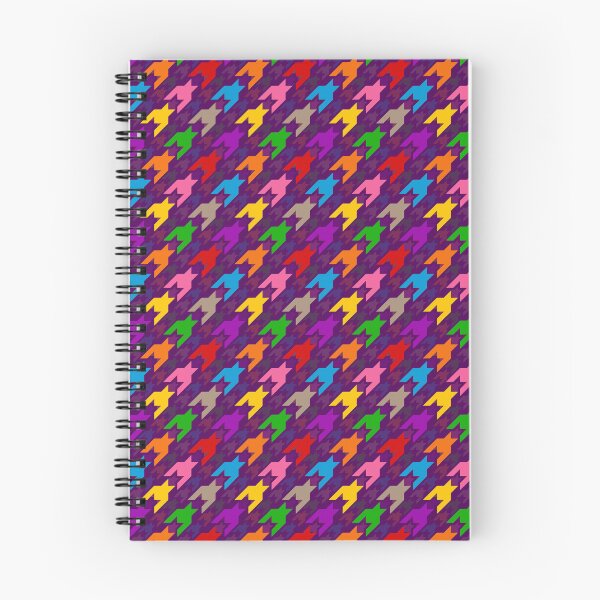 Item preview, Colorful Houndstooth Plaid Check Purple  designed and sold by PatternTitan.