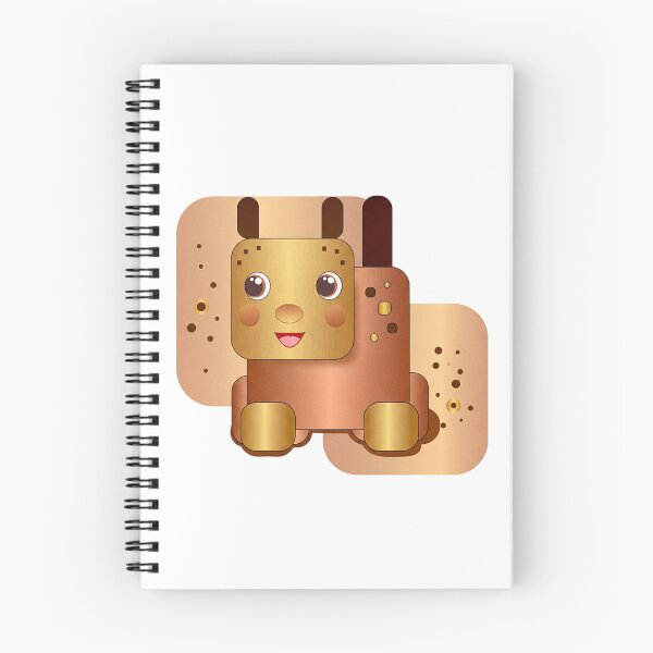 Item preview, Cubi Warm Glow – Golden Character Design designed and sold by Herzbaumatelier.