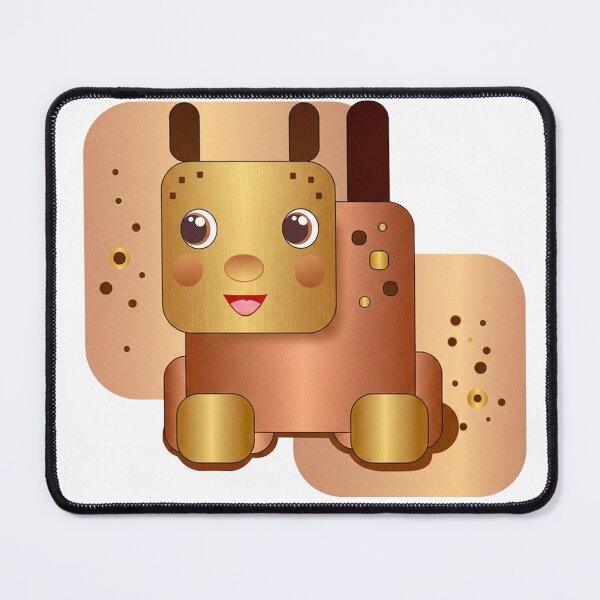 Item preview, Cubi Warm Glow – Golden Character Design designed and sold by Herzbaumatelier.