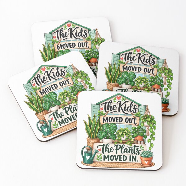 Item preview, The Kids Moved Out, The Plants Moved In – Empty Nester Plant Lover designed and sold by CottageGardenCo.