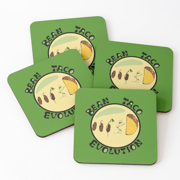 Item preview, Evolución del taco de frijoles retorcido designed and sold by PITBULLEE.