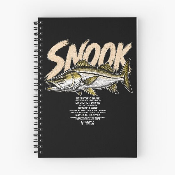 Item preview, Snook Fish Illustration with Scientific Details designed and sold by rafaeltto.
