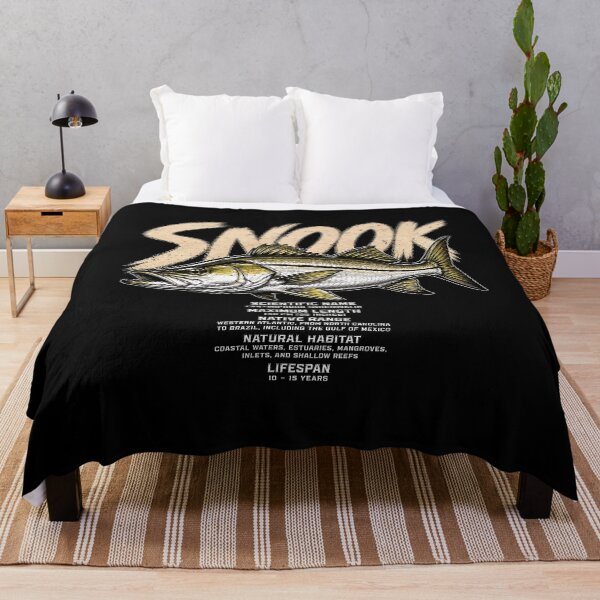 Item preview, Snook Fish Illustration with Scientific Details designed and sold by rafaeltto.