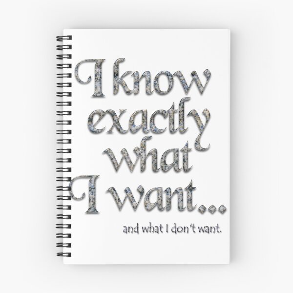 Item preview, I know exactly what I want - 1 designed and sold by Yamy Morrell Art and Design.