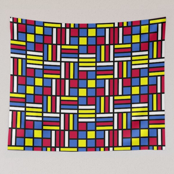 Item preview, 5 Color Mondrian Tiling designed and sold by Lazarustci.