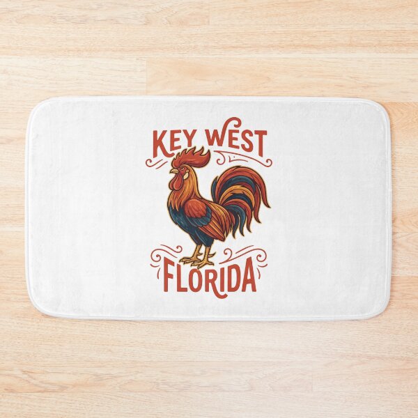 Item preview, Key West Florida Rooster Design  designed and sold by Futurebeachbum.