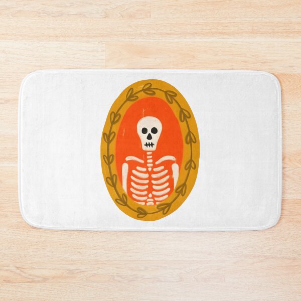Item preview, Skeleton Portrait Oval Baroque Cameo Spooky designed and sold by Bizartee.