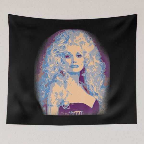 Item preview, Dolly Parton Dissolved Vintage Country Music Legend designed and sold by LouisaOReilly.