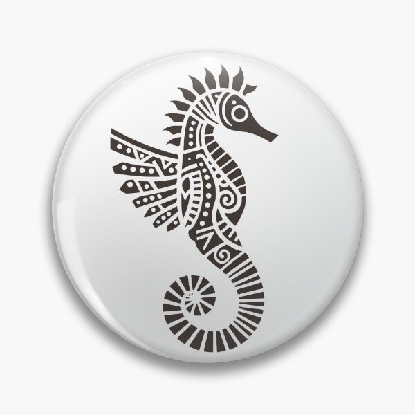 Item preview, Tribal Sea Horse designed and sold by Joako Zeta.