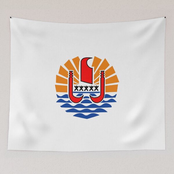 Item preview, French Polynesia National PF Flag Emblem designed and sold by shitpostee.