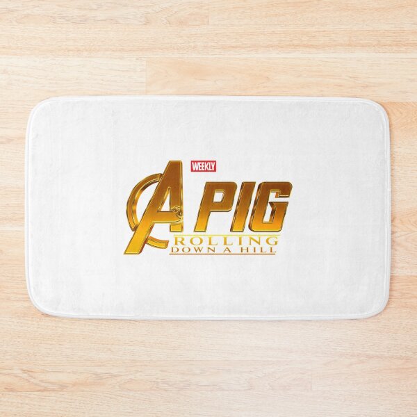 Item preview, A Pig Rolling Down A Hill designed and sold by kearnscarolinss.