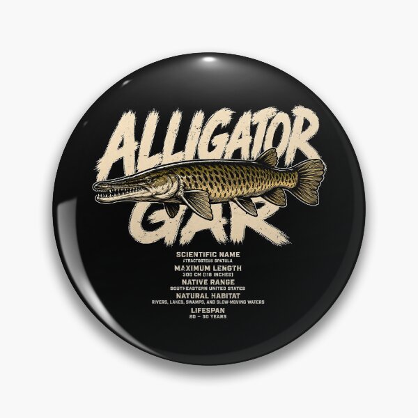 Item preview, Alligator Gar Vintage Illustration Design designed and sold by rafaeltto.