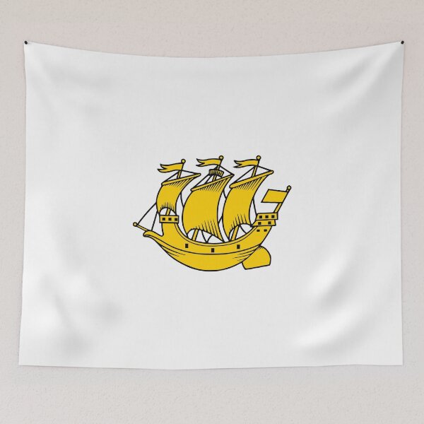 Item preview, Saint Pierre And Miquelon National PM Flag Emblem designed and sold by shitpostee.