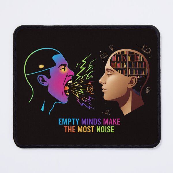 Item preview, Empty minds make the most noise designed and sold by SkrabinhoArt.