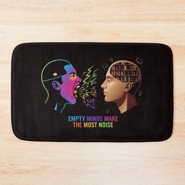 Item preview, Empty minds make the most noise designed and sold by SkrabinhoArt.