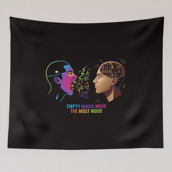 Item preview, Empty minds make the most noise designed and sold by SkrabinhoArt.
