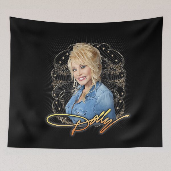 Item preview, Dolly Parton Denim Smile Vintage Country Music designed and sold by HayleePacoch.