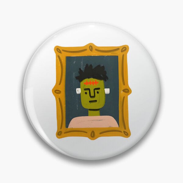 Item preview, Frankenstein Monster Cute Chibi Halloween Portrait Design designed and sold by Bizartee.