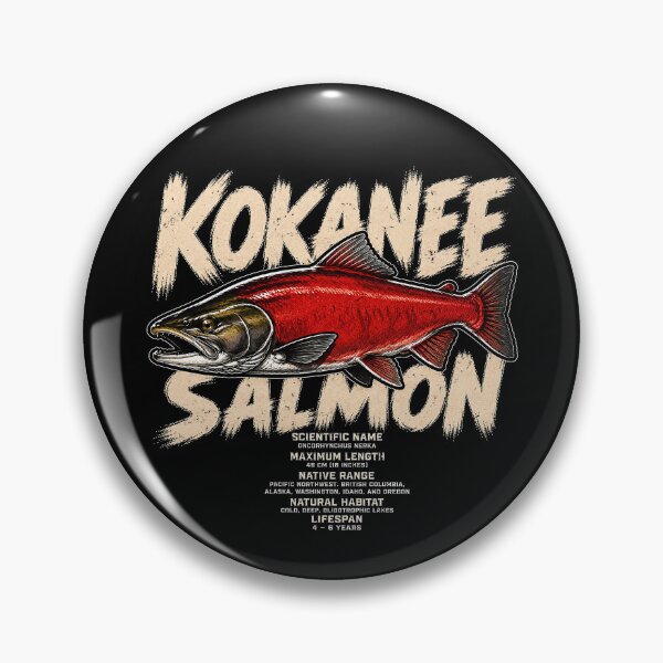 Item preview, Kokanee Salmon Vintage Illustration designed and sold by rafaeltto.