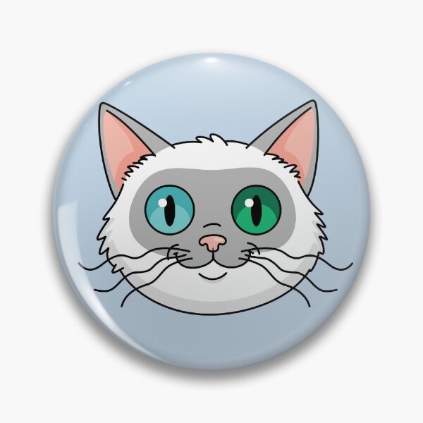Item preview, Cat Cartoon Head designed and sold by Krameri Creations.