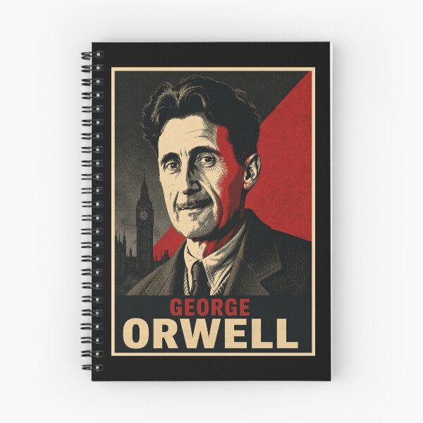 Item preview, George Orwell  designed and sold by ValentinaHramov.