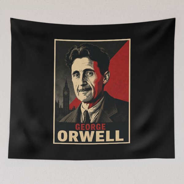 Item preview, George Orwell designed and sold by ValentinaHramov.