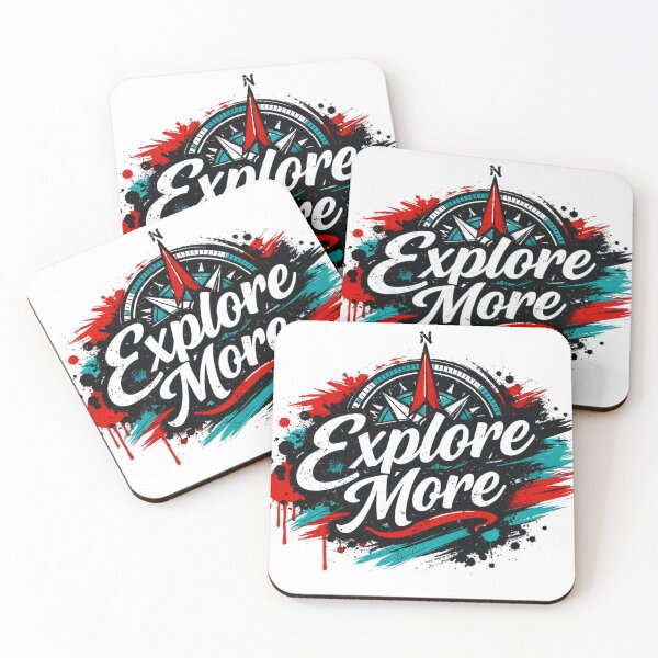 Item preview, Explore More Trash Polka Compass Design designed and sold by GabeMountainArt.