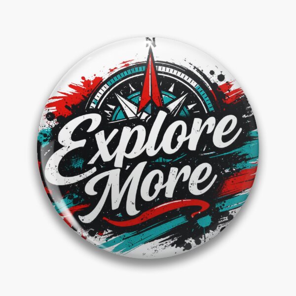 Item preview, Explore More Trash Polka Compass Design designed and sold by GabeMountainArt.