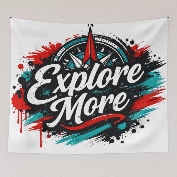 Item preview, Explore More Trash Polka Compass Design designed and sold by GabeMountainArt.