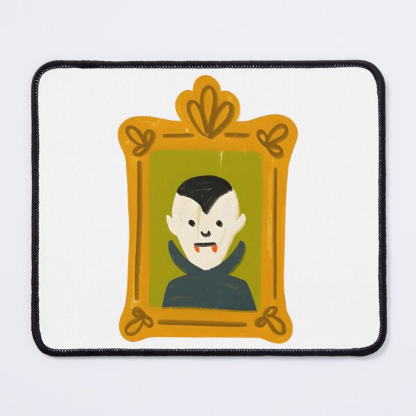Item preview, Vampire Dracula Cute Chibi Vintage Frame Halloween Art designed and sold by Bizartee.