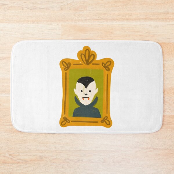 Item preview, Vampire Dracula Cute Chibi Vintage Frame Halloween Art designed and sold by Bizartee.