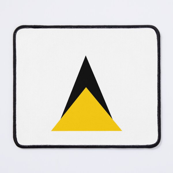 Item preview, Saint Lucia National LC Flag Emblem designed and sold by shitpostee.