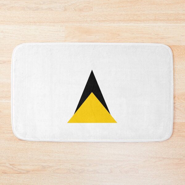 Item preview, Saint Lucia National LC Flag Emblem designed and sold by shitpostee.