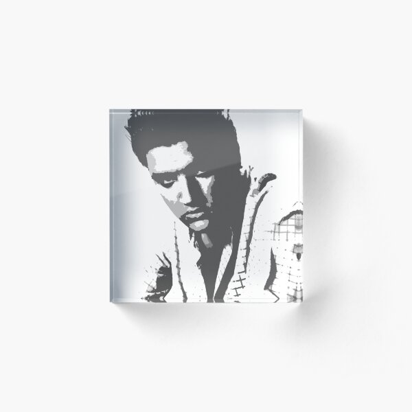 Elvis Acrylic Block
