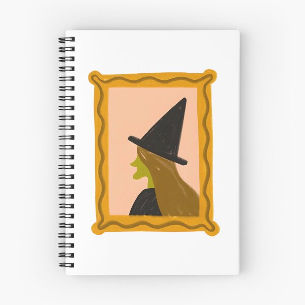 Item preview, Witch Side Profile Silhouette Tall Pointy Hat Graphic designed and sold by Bizartee.