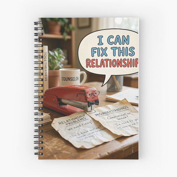Item preview, Puedo arreglar esta relación. Consejero de grapas. Humor. designed and sold by Michaelragheb.