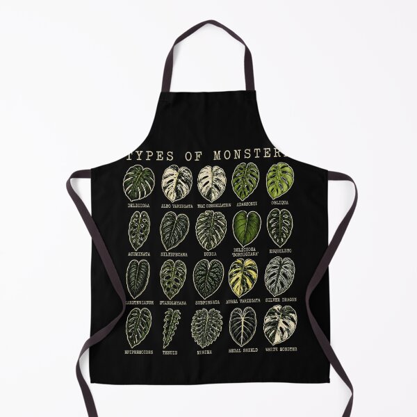 Item preview, Types of Monstera Plant Leaves Art Print designed and sold by rafaeltto.