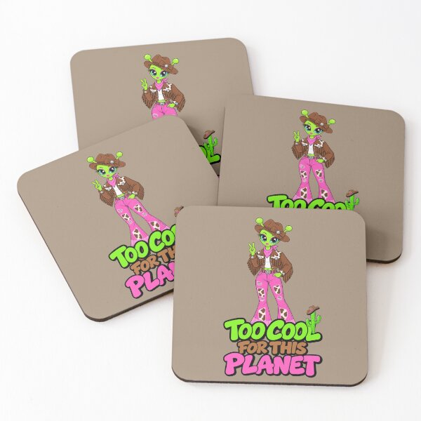 Item preview, Too Cool for This Planet – Alien Cowgirl designed and sold by Aimetoi.