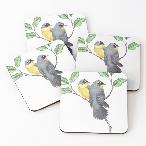 Item preview, Fan-tailed Warbler (Basileuterus lachrymosus) designed and sold by JadaFitch.