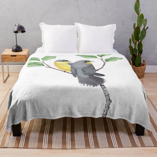 Item preview, Fan-tailed Warbler (Basileuterus lachrymosus) designed and sold by JadaFitch.